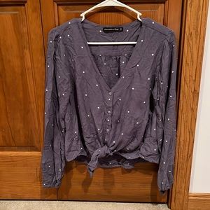 Button up long sleeve shirt